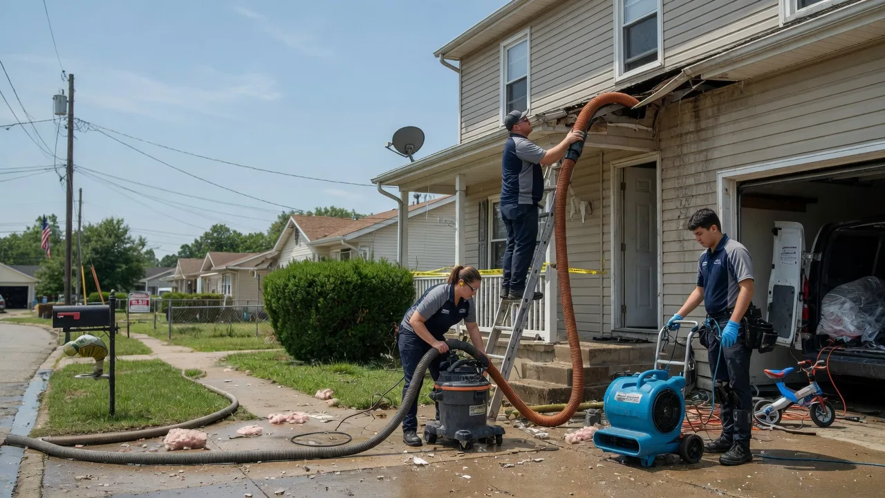 Water Damage Restoration in Potwin, KS near me